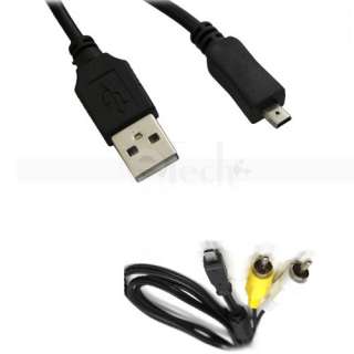 USB +A/V Cable/Cord For Kodak Easyshare Camera Z712 IS  