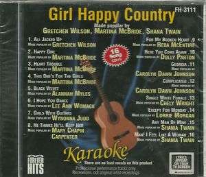 Forever Hits GIRL HAPPY COUNTRY Karaoke CDG FH 3111  