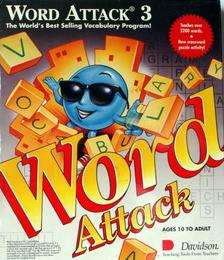 Word Attack 3 + Manual PC CD crossword & puzzles games  
