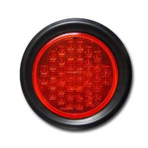  Pacific Dualies 40002 4 Inch Red LED Tail and Brake Light 