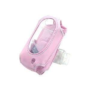  Rubberized Clam Shell Carrying Case for LG VX5200 Pink 
