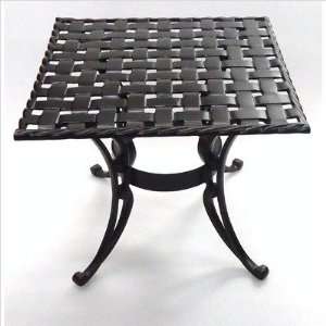  Three Coins TC1011 23 Square End Table Finish Textured 