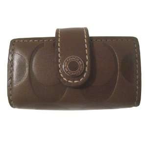   Coach Contact Lens Accessories. Leather Case