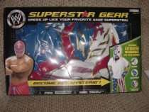   REY MYSTERIO KIDS ROLE PLAY COSTUME WITH MASK PANTS & PAIR OF GLOVES