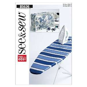  Butterick Patterns B5636 Ironing Board Cover, Sewing Machine Cover 