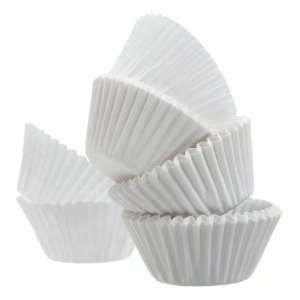  White Mini Muffin Cupcake Baking Cups ~ Size 1.5 Base, 1 