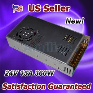 24V 15A 360W DC Regulated Switching Power Supply CNC  