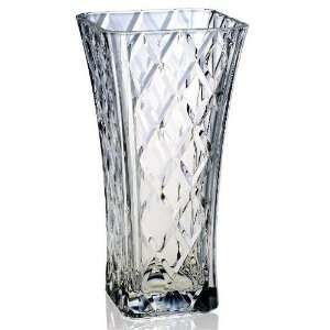  By Mikasa Diamond Sparkle Collection 12 Inch Glass Vase 