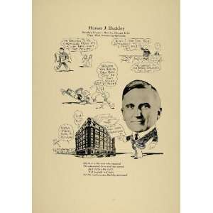  1923 Print Homer J. Buckley Direct Mail Advertising Ads 