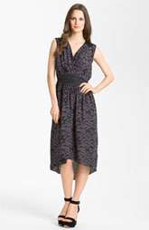 NEW Rebecca Taylor Willow Print Silk Midi Dress $375.00
