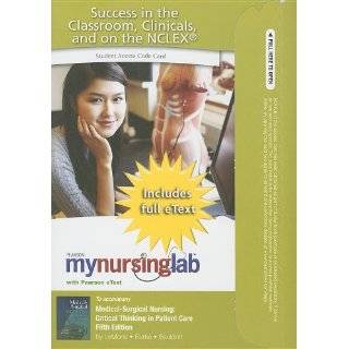 MyNursingLab with Pearson eText    Access Card    for Medical Surgical 
