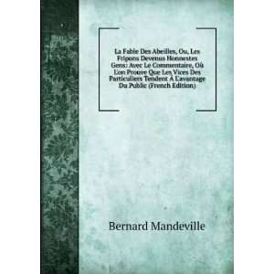   Du Public (French Edition) Bernard Mandeville  Books