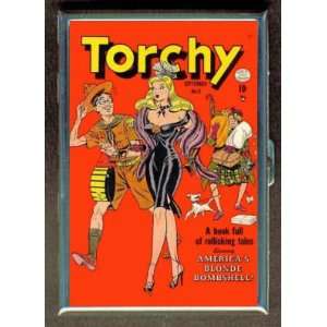  PIN UP TORCHY BILL WARD COMIC ID Holder, Cigarette Case or 