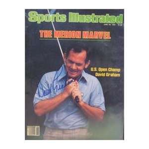  David Graham autographed Sports Illustrated Magazine (Golf 