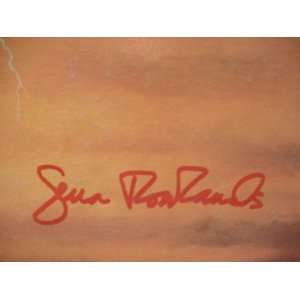  Sarandon, Susan Gena Rowlands LP Signed Autograph Tempest 
