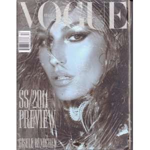  VOGUE Italia Magazine. Gisele Bundchen. #724. Dec 2010 