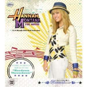  Hannah Montana: The Movie 2010 Musical Sound Wall Calendar 