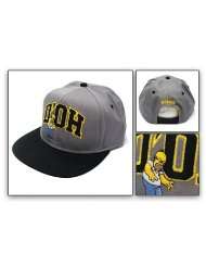 The Simpsons Homer Doh Snap back Flat bill Baseball Hat