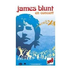  JAMES BLUNT En Concert Music Poster