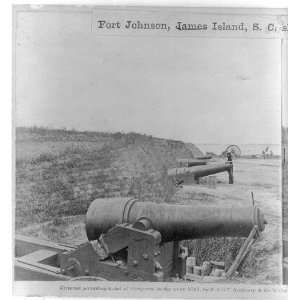  Fort Johnson,James Island,S.C.,showing the face towards 
