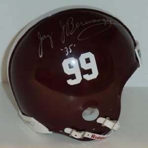 Jay Berwanger Autographed/Hand Signed Chicago Mini Helmet   1st 