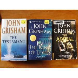 Lot of 3 John Grisham Paperbacks: The Appeal, The King of Torts & The 