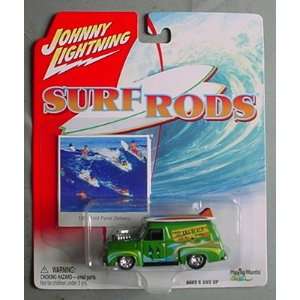  Johnny Lightning Surf Rods 1955 Ford Panel Delivery GREEN 