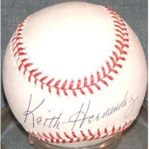Keith Hernandez Autographed Baseball   Autographed Baseballs