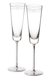 kate spade new york darling point toasting flutes (set of 2) $65.00