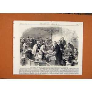  Lord Palmerston Delivering Prizes South London C1865