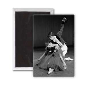  Rudolf Nureyev and Margot Fonteyn   3x2 inch Fridge Magnet 