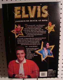 Elvis Presley Jailhouse Rock Collector Doll 45 rpm  