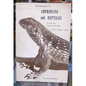  The Distribution of Amphibians and Reptiles Robert Glaser Books