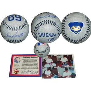 Ron Santo Autographed 1969 Chicago Cubs Logo Ball