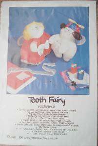 VINTAGE Soft Sculpture Tooth Fairy Doll Pattern  