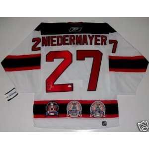 Scott Niedermayer Signed Authentic Devils Cup Jersey