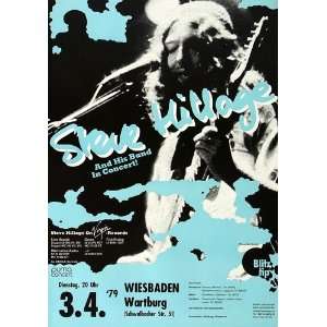  Steve Hillage   Green 1979   CONCERT   POSTER from GERMANY 