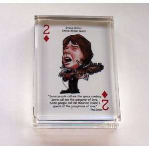 Steve Miller Band paperweight or display piece