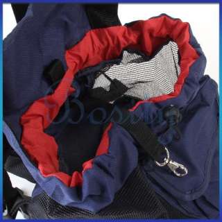 Blue Pet Cat Dog Pocket Shoulder Bag Front Carrier Tote  