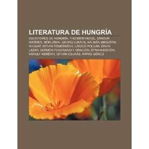 Literatura de Hungría Escritores de Hungría, Theodor Herzl, Sándor 