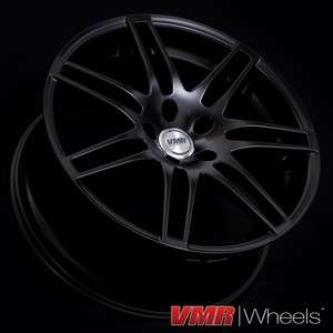 VMR 18 inch Matte Black V708 RS4 Style Wheels Audi A4 A5 A6 S4 B6 B7 