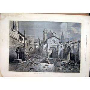 1875 Scene Victorien Sardou Play La Haine Dead Street  