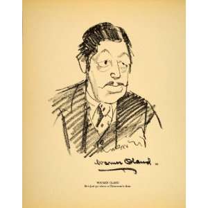 1938 Warner Oland Charlie Chan Henry Major Lithograph 