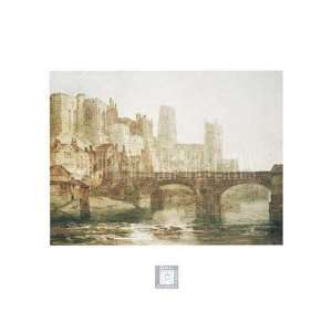  Durham Cathedral by Joseph Mallord William Turner. Size 13 