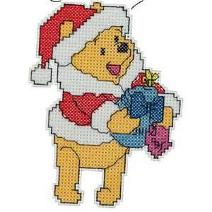   Pooh Plastic Canvas Counted Cross Stitch Kit: Arts, Crafts & Sewing