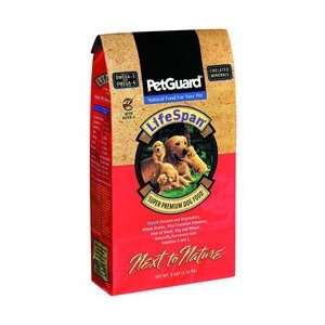  PetGuard Lifespan Super Premium Dog Food 18 lb bag