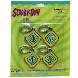  Scooby Doo Dog Tags (4 count) Toys & Games