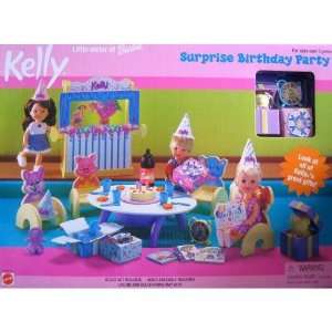   Sister of Barbie Doll Surprise Birthday Party Playset Toys & Games