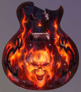 Custom Paint and Airbrushing on Your Guitar Body  