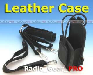 Leather Case with belt clip for Ham Radios (SC 017)